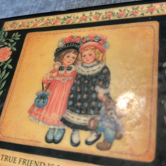 San Francisco Music Box Cherish The Thought A True Friend is A Special B… - Picture 3 of 9